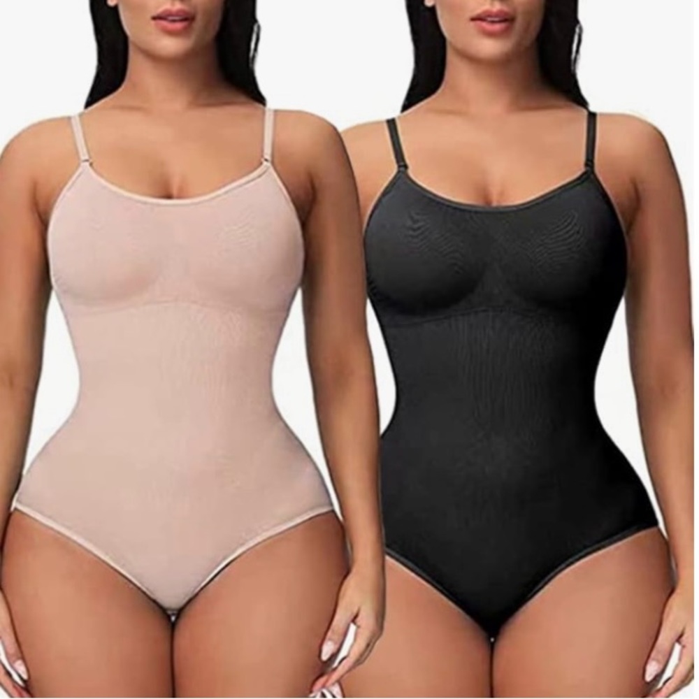 Nhicdns Shapewear for Women M Straps Bodysuit for Women Tummy Control Shapewear